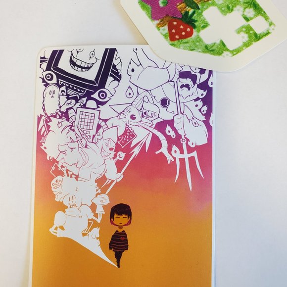 Fangamer  Undertale Frisk Collectable Art Card & bonus sticker - Picture 1 of 3